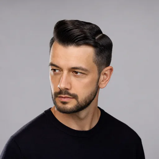 Side Part hairstyle example